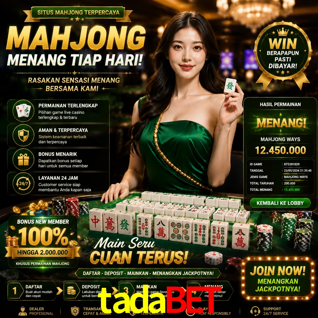 Cashback VIP tadabet - reembolso semanal